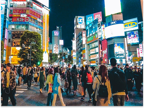 渋谷スクランブル交差点